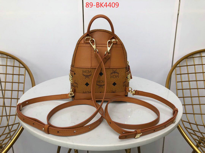 MCM Bags(TOP)-Backpack-,ID: BK4409,$: 89USD