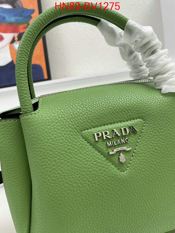 Prada Bags(4A)-Handbag-,fake aaaaa ,ID: BV1275,$: 89USD