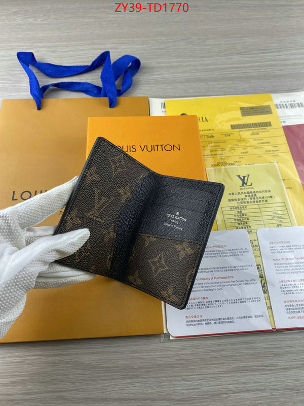 LV Bags(4A)-Wallet,ID: TD1770,$: 39USD