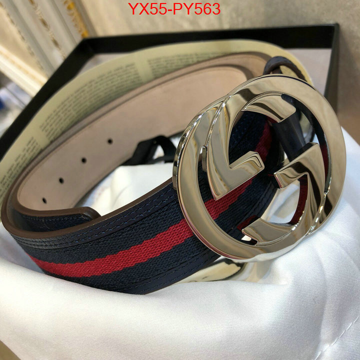 Belts-Gucci,wholesale replica shop , ID: PY563,$:55USD