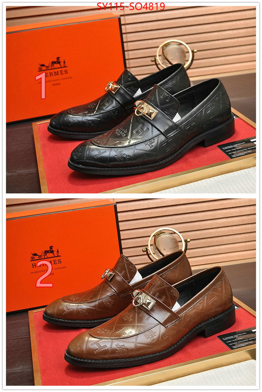 Men Shoes-Hermes,luxury cheap , ID: SO4819,$: 115USD