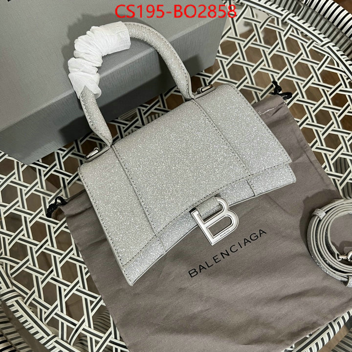 Balenciaga Bags(TOP)-Hourglass-,how to buy replica shop ,ID: BO2858,$: 195USD