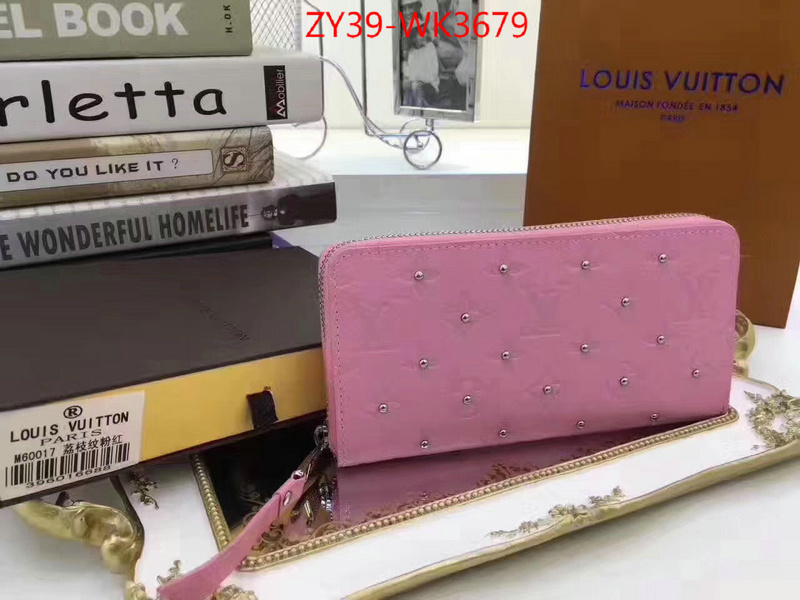 LV Bags(4A)-Wallet,ID: WK3679,$:39USD