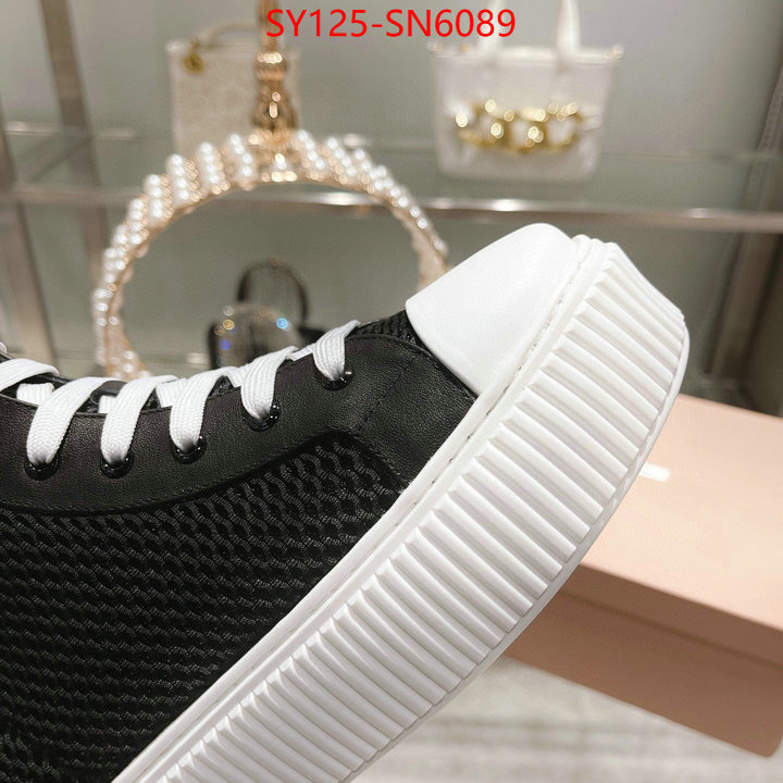 Women Shoes-Miu Miu,7 star quality designer replica , ID: SN6089,$: 125USD