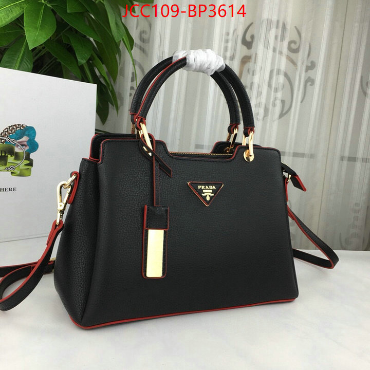 Prada Bags(4A)-Handbag-,found replica ,ID: BP3614,$: 109USD