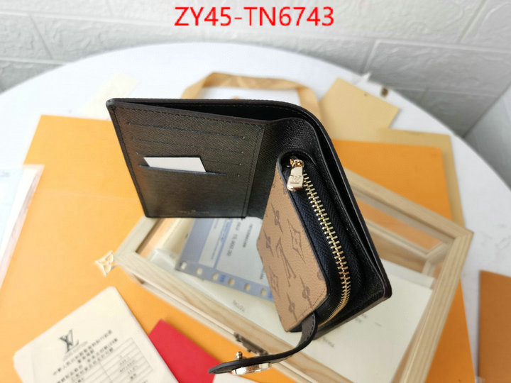 LV Bags(4A)-Wallet,ID: TN6743,$: 45USD