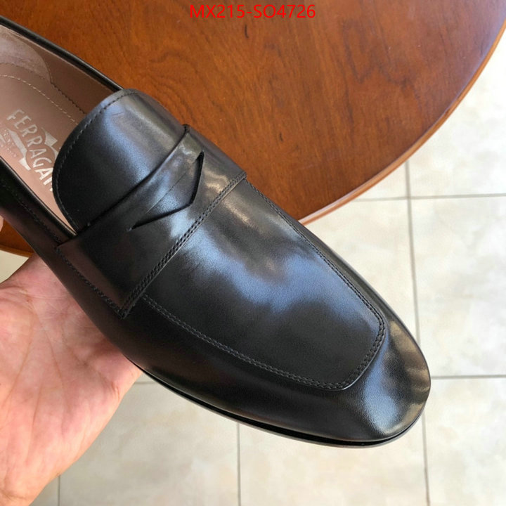 Men shoes-Ferragamo,replica aaaaa+ designer , ID: SO4726,$: 215USD