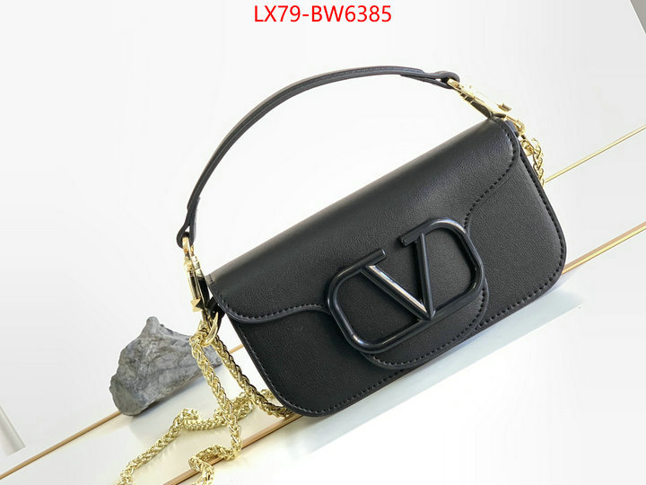 Valentino Bags(4A)-LOC-V Logo ,high quality replica designer ,ID: BW6385,$: 79USD