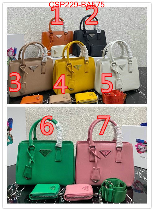 Prada Bags(4A)-Handbag-,7 star quality designer replica ,ID: BA575,$: 229USD