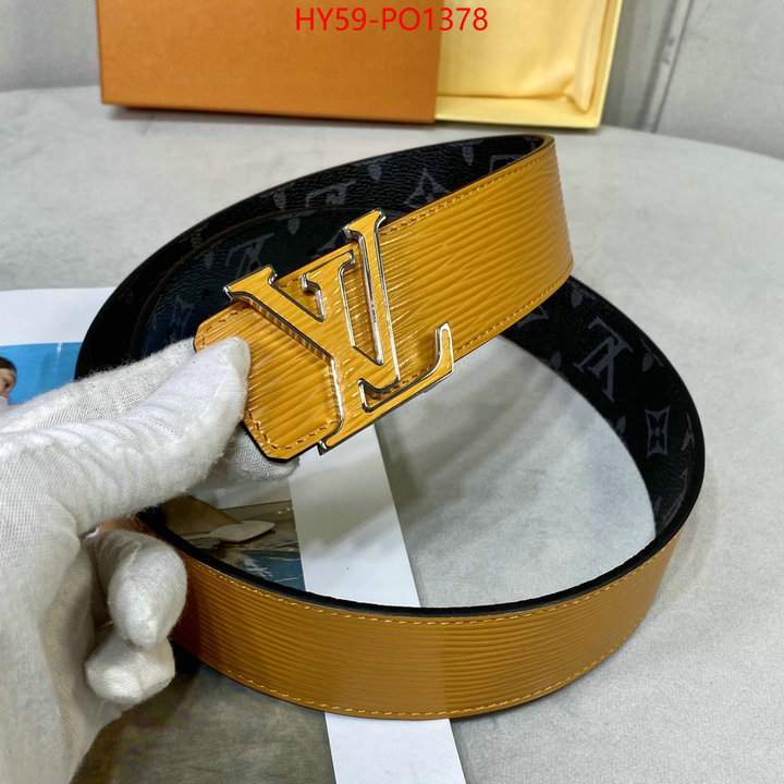 Belts-LV,how quality , ID: PO1378,$: 59USD