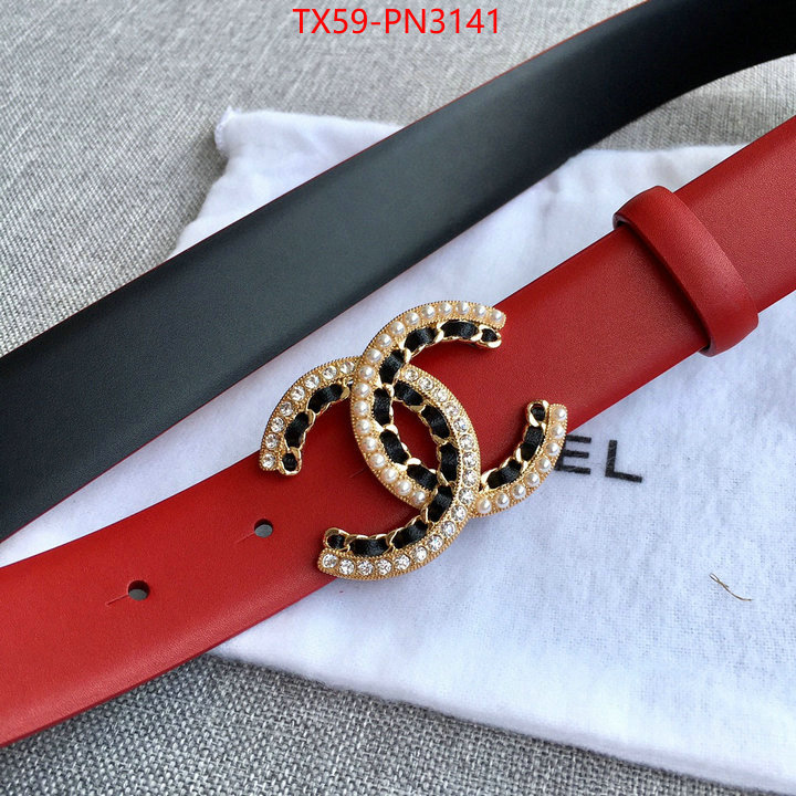 Belts-Chanel,designer fake , ID: PN3141,$: 59USD