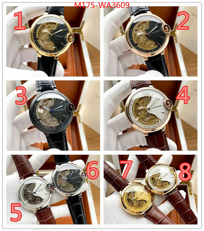 Watch(4A)-Cartier,2023 replica ,ID: WA3609,$: 175USD