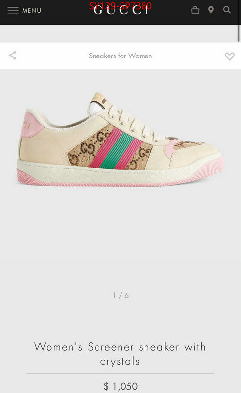 Women Shoes-Gucci,buy replica , ID: SP7380,$: 129USD