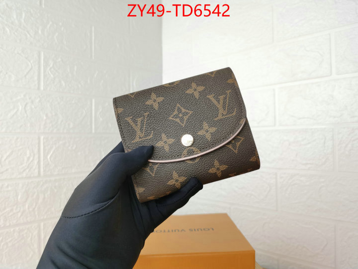 LV Bags(4A)-Wallet,we provide top cheap aaaaa ,ID: TD6542,$: 49USD