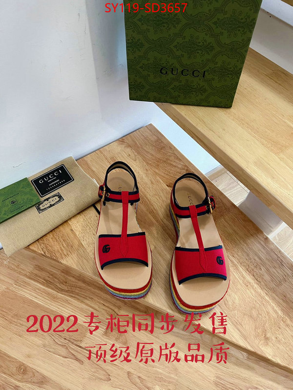 Women Shoes-Gucci,buy high quality cheap hot replica , ID: SD3657,$: 119USD