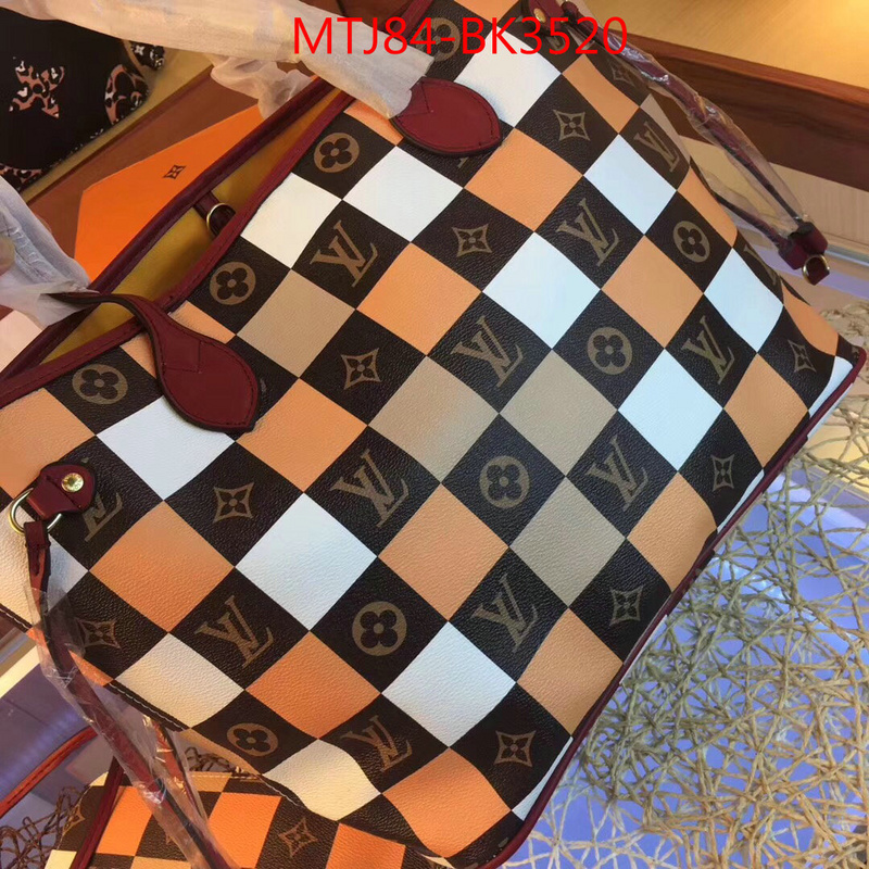 LV Bags(4A)-Neverfull-,good ,ID: BK3520,$:84USD