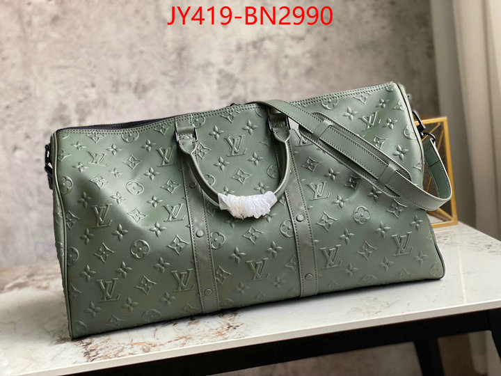 LV Bags(TOP)-Keepall BandouliRe 45-50-,ID: BN2990,$: 419USD