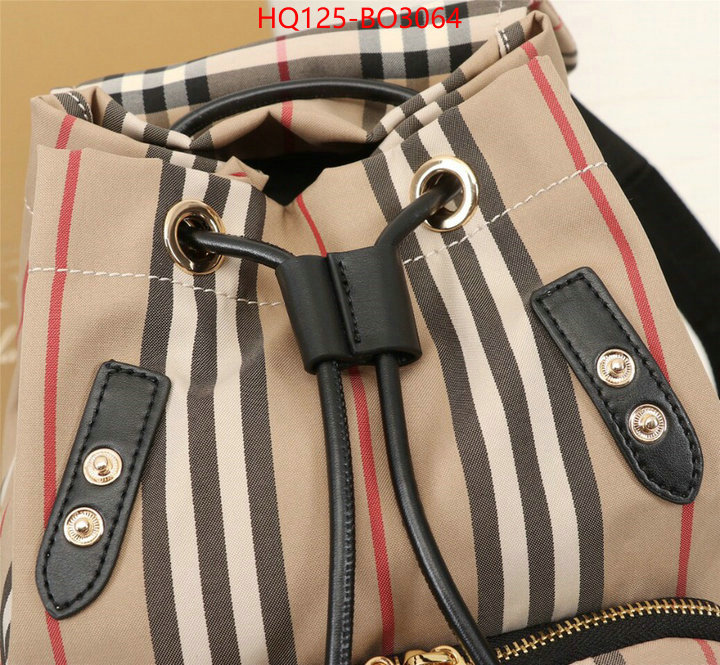 Burberry Bags(4A)-Backpack,buy 2023 replica ,ID: BO3064,$: 125USD