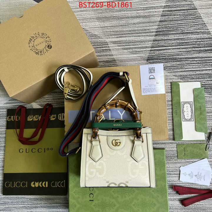 Gucci Bags(TOP)-Diana-Bamboo-,cheap replica designer ,ID: BD1861,