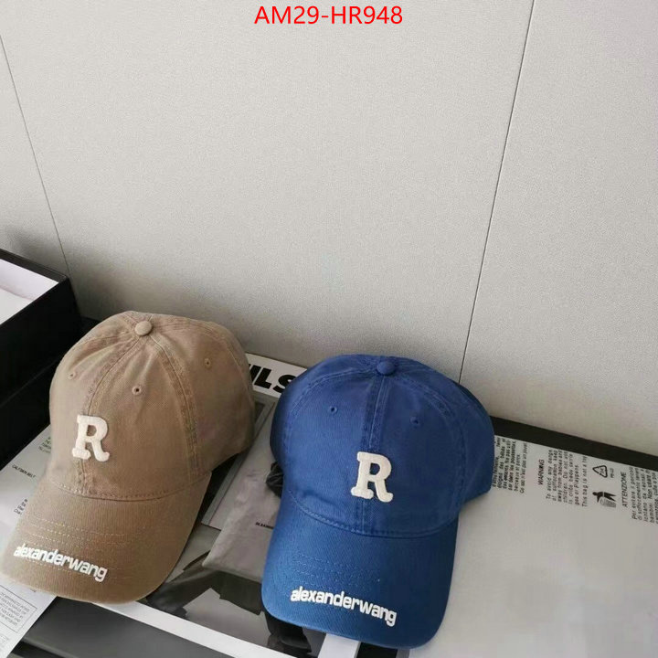 Cap (Hat)-Alexander Wang,fake cheap best online , ID: HR948,$: 29USD