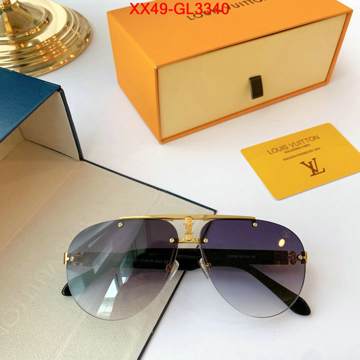 Glasses-LV,high quality 1:1 replica , ID: GL3340,$: 49USD