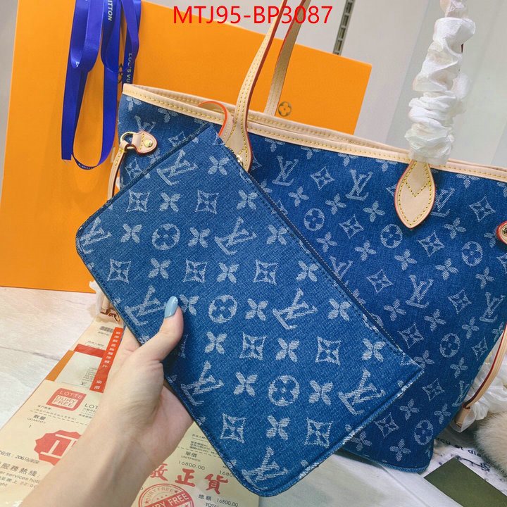 LV Bags(4A)-Neverfull-,replicas buy special ,ID: BP3087,$: 95USD