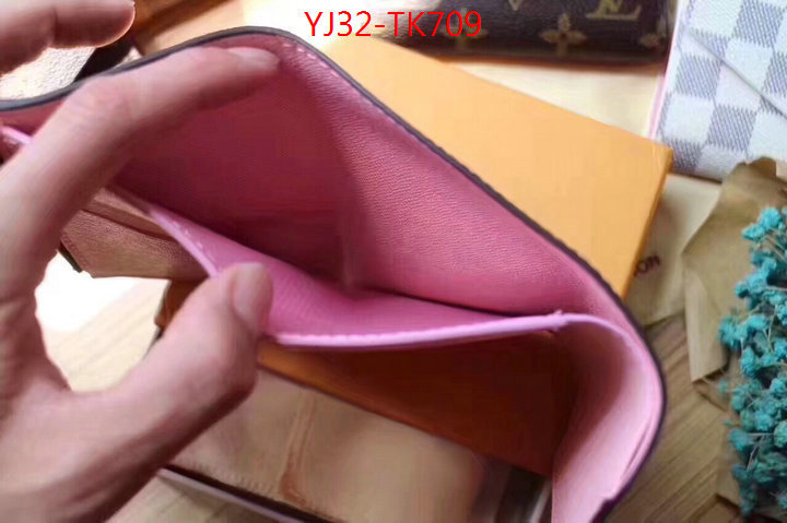 LV Bags(4A)-Wallet,ID: TK709,$:32USD