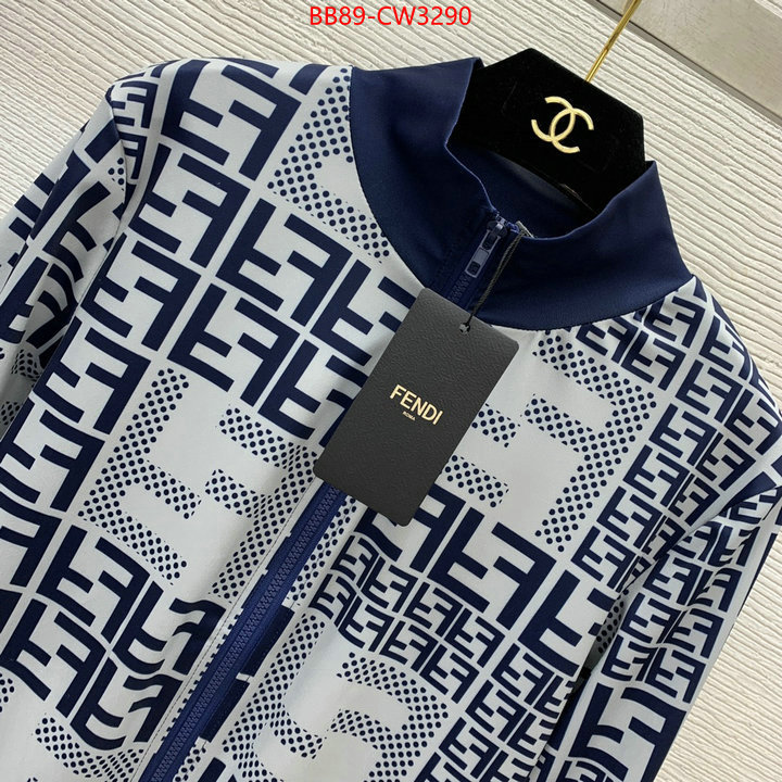 Clothing-Fendi,replica , ID: CW3290,$: 89USD