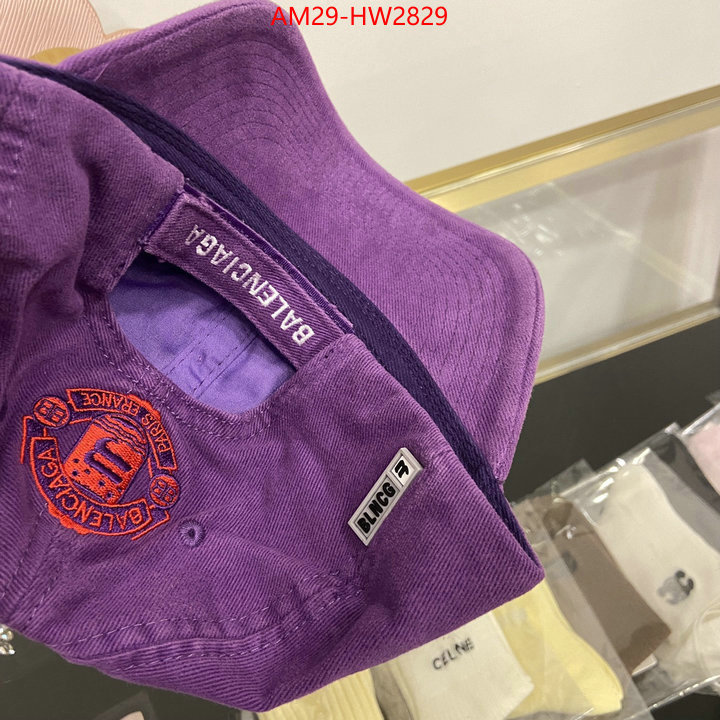 Cap (Hat)-Balenciaga,perfect quality designer replica , ID: HW2829,$: 29USD