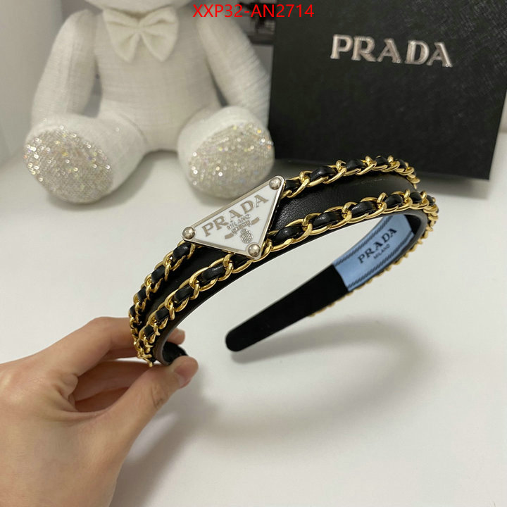 Hair band-Prada,replica 1:1 high quality , ID: AN2714,$: 32USD