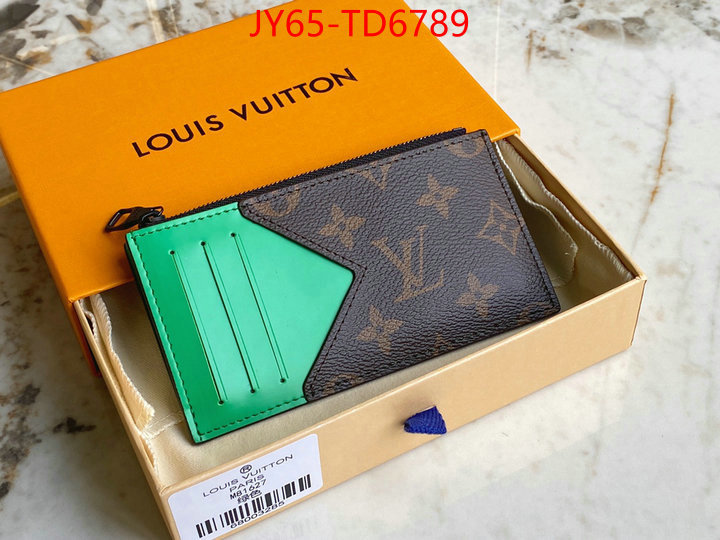 LV Bags(TOP)-Wallet,ID: TD6789,$: 65USD