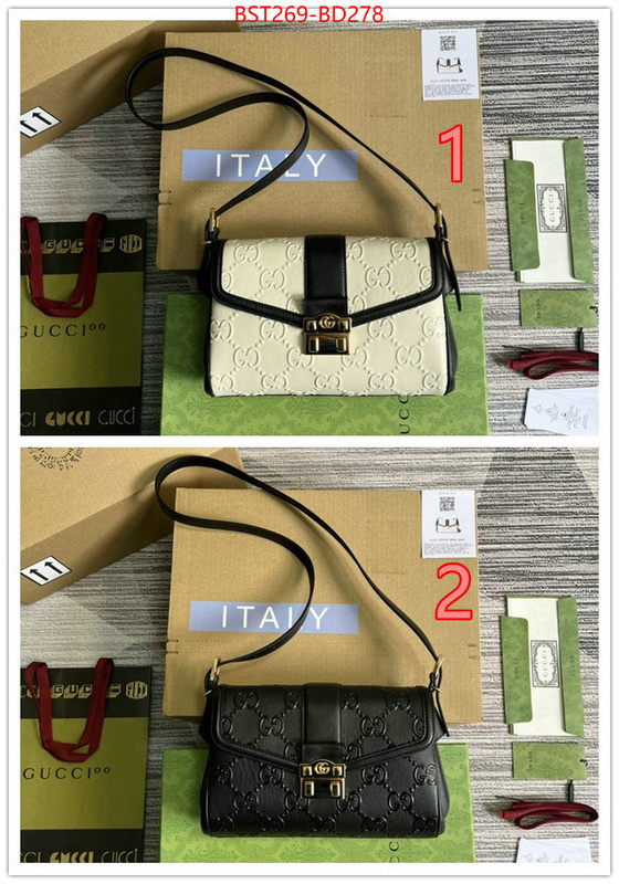 Gucci Bags(TOP)-Diagonal-,what's the best place to buy replica ,ID: BD278,$: 269USD