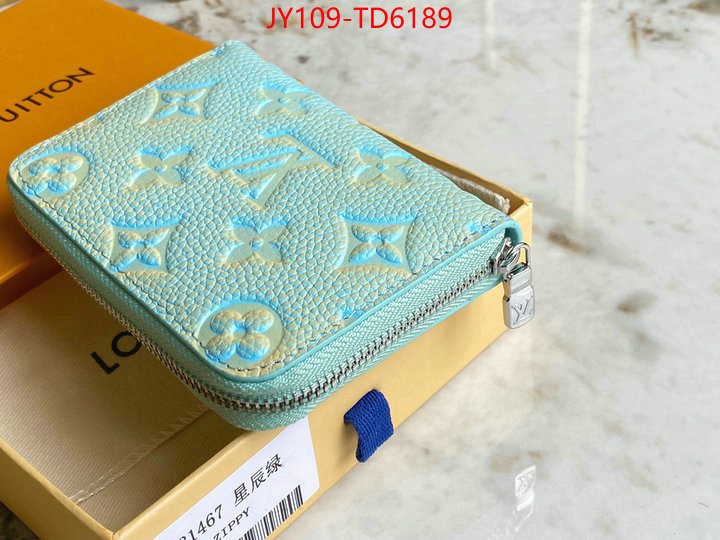 LV Bags(TOP)-Wallet,ID: TD6189,$: 109USD