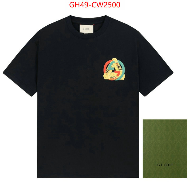 Clothing-Gucci,replcia cheap , ID: CW2500,$: 49USD