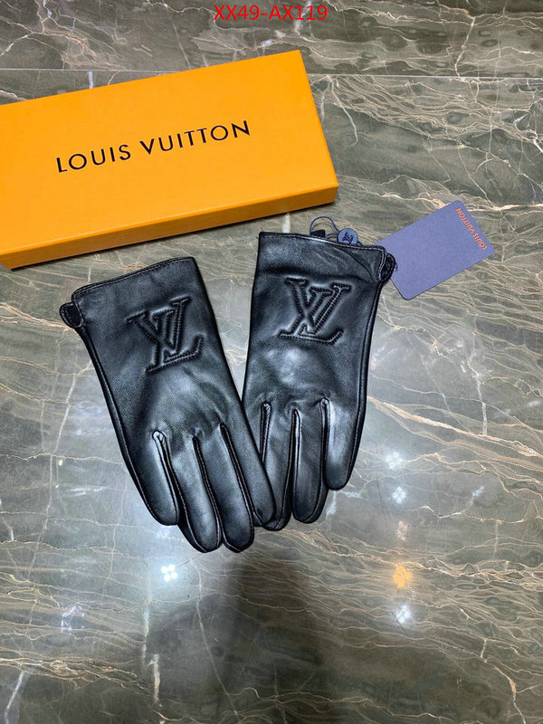 Gloves-LV,website to buy replica , ID: AX119,$: 49USD