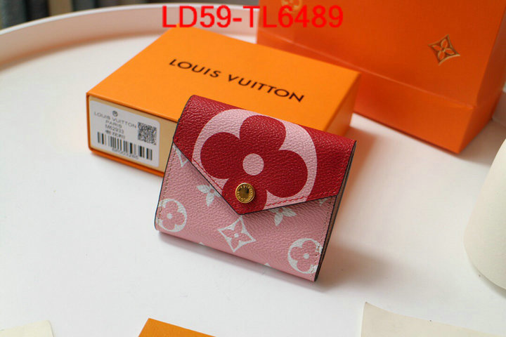 LV Bags(TOP)-Wallet,ID:TL6489,$: 59USD