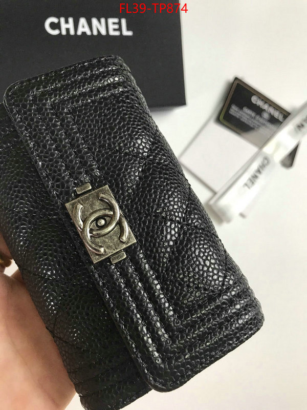 Chanel Bags(4A)-Wallet-,ID: TP874,$: 39USD