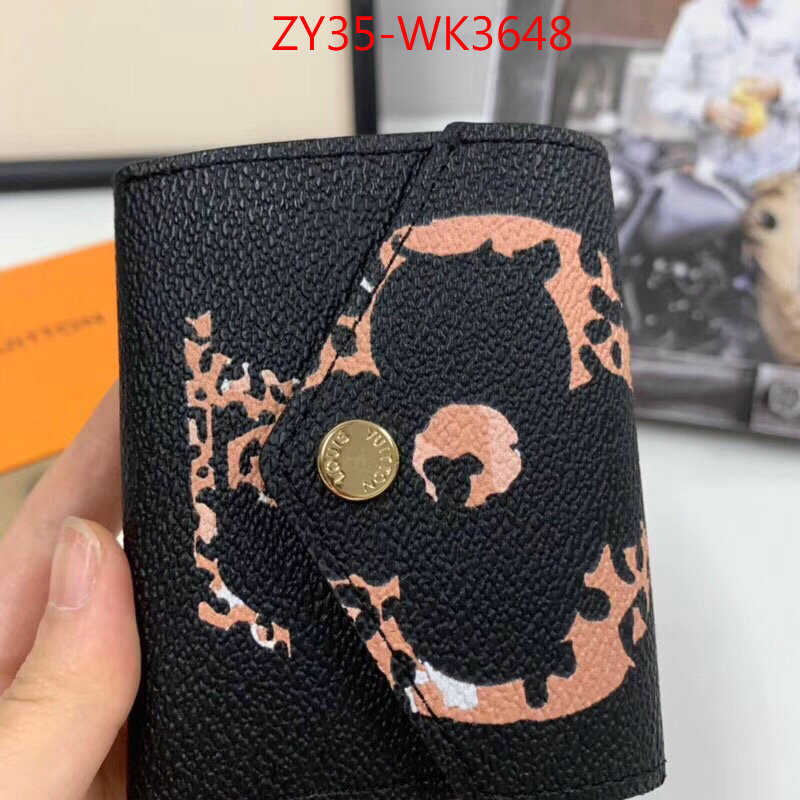 LV Bags(4A)-Wallet,ID: WK3648,$:35USD