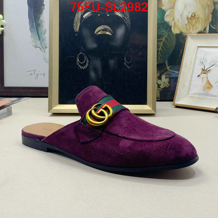 Women Shoes-Gucci,aaaaa quality replica , ID: SL2982,$: 75USD