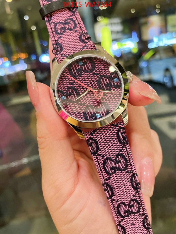 Watch(4A)-Gucci,designer replica , ID: WA7584,$: 115USD