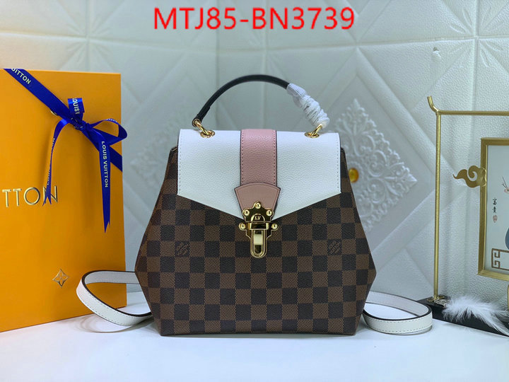 LV Bags(4A)-Backpack-,replica 1:1 high quality ,ID: BN3739,$: 85USD