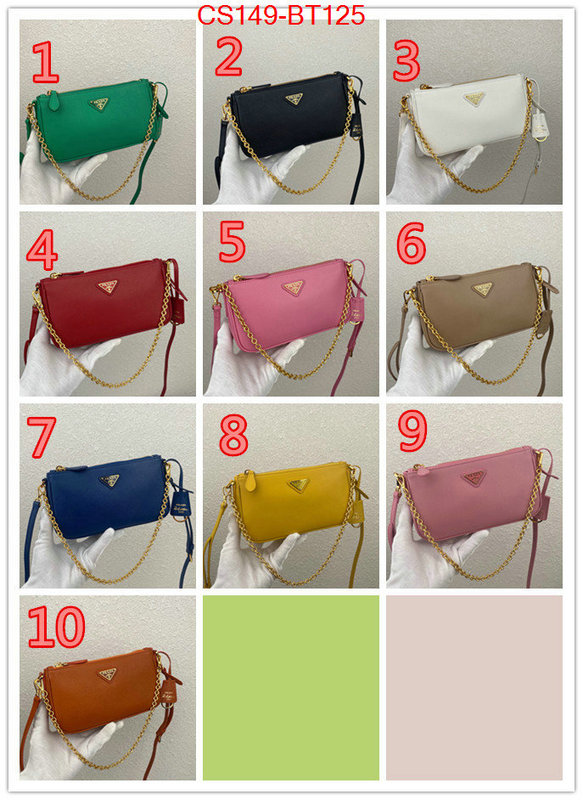 Prada Bags(TOP)-Diagonal-,ID: BT125,$: 149USD