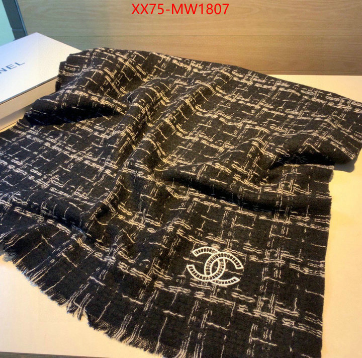 Scarf-Chanel,where could you find a great quality designer , ID: MW1807,$: 75USD