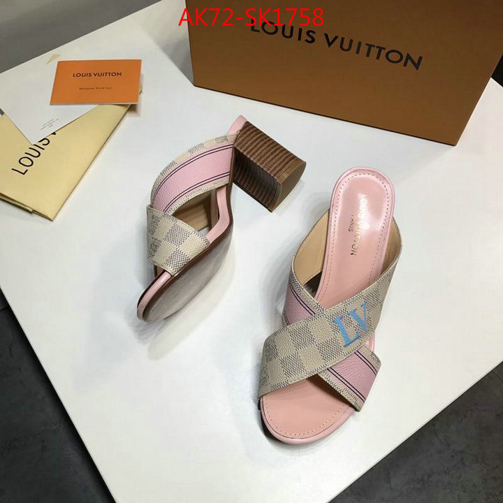 Women Shoes-LV,high quality perfect , ID: SK1758,$:72USD