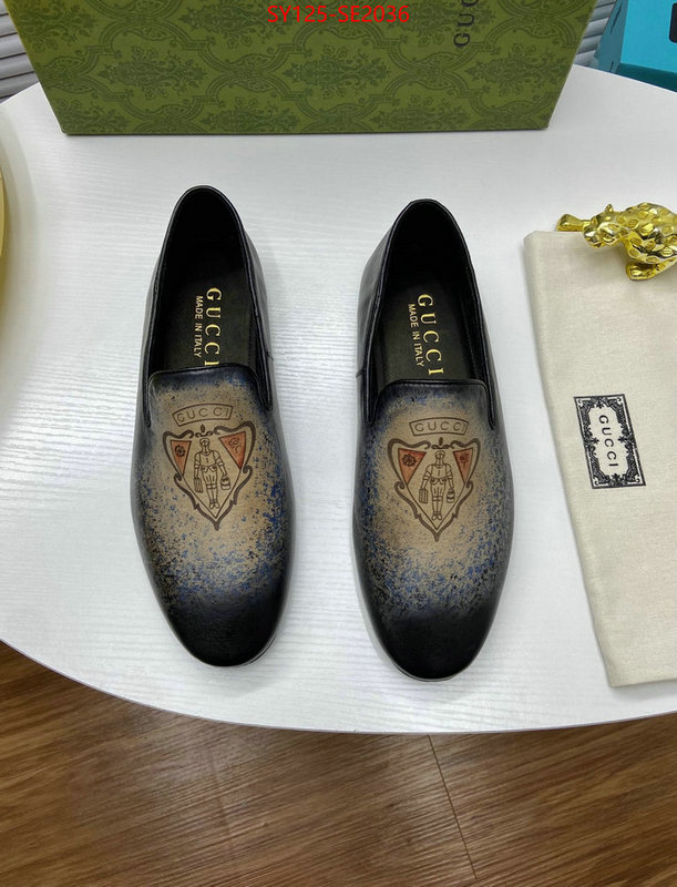 Men Shoes-Gucci,shop cheap high quality 1:1 replica , ID: SE2036,$: 125USD