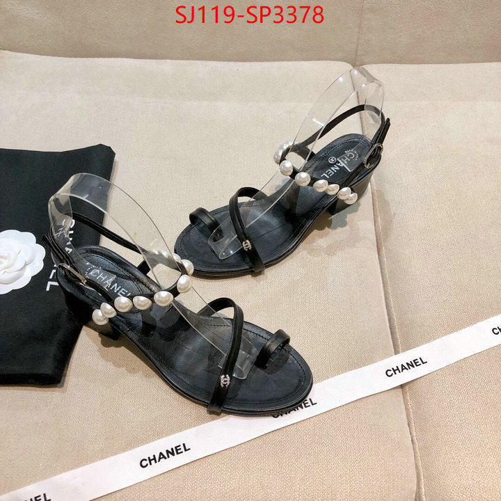 Women Shoes-Chanel,mirror copy luxury , ID: SP3378,$: 119USD