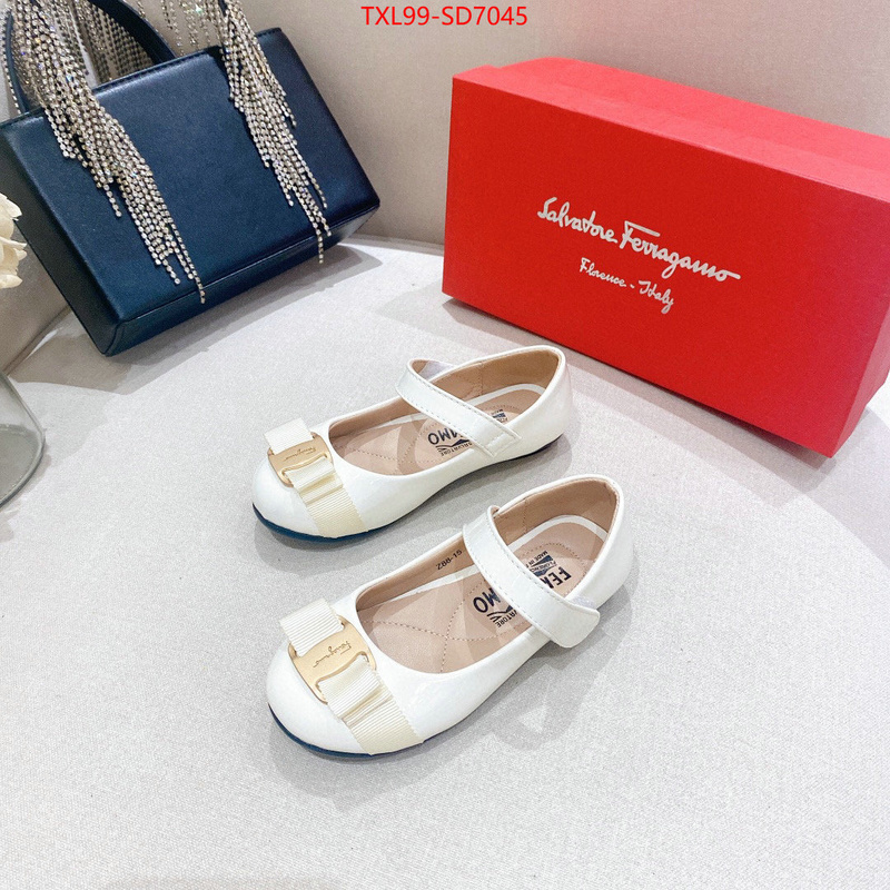 Kids shoes-Ferragamo,quality aaaaa replica , ID: SD7045,$: 99USD