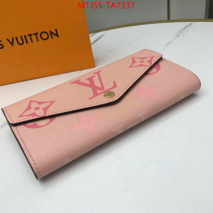 LV Bags(4A)-Wallet,ID: TA7337,$: 55USD