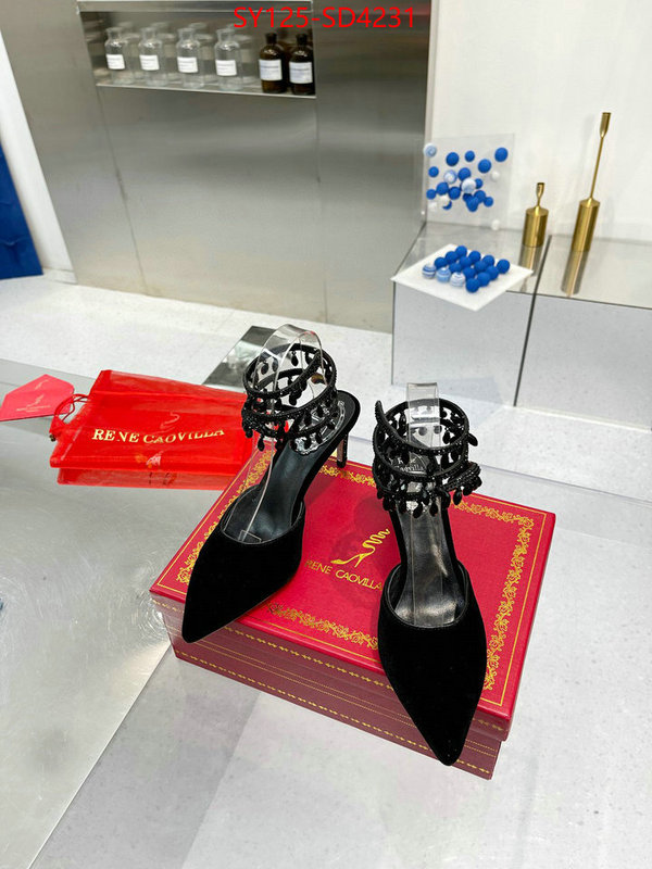 Women Shoes-Rene Caovilla,high-end designer , ID: SD4231,$: 125USD