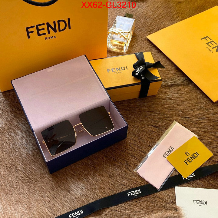 Glasses-Fendi,top perfect fake , ID: GL3210,$: 62USD